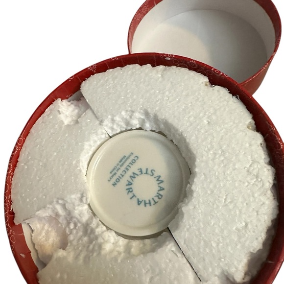 Martha Stewart 2 Mini Cake Cupcake Stands Holiday Garden Set Vintage NIB - Picture 6 of 6